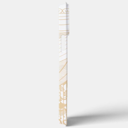 Schöne Dame mit Gitarre Case-Mate iPhone Hülle (Rückseite / Rechts)