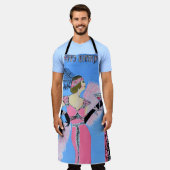 schöne Dame Schürze (Getragen)