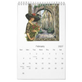 Schöne Damen Kalender (Feb 2027)