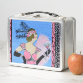 Schöne Damen Lunchbox (Beispiel)