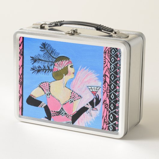 Schöne Damen Lunchbox (Vorderseite)