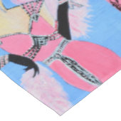 Schöne Damendecke Tischdecke (Schrägansicht)