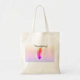 "Schöne Day Feather Shoulder Tote Tasche - Elegant
