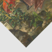 Schöne Dekoration für die Malerei des frühen 19. J Seidenpapier (Ausschnitt)