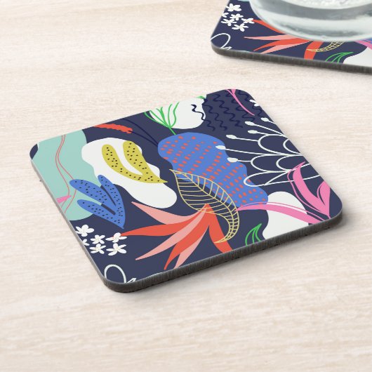 Schöne Dekoration Getränkeuntersetzer (Linke Seite)