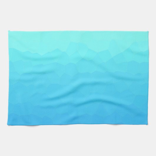 Schöne Dekoration - tiefe Gewässer Handtuch (Horizontal)