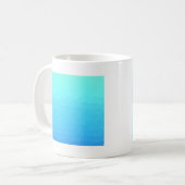 Schöne Dekoration - tiefe Gewässer Kaffeetasse (Vorderseite Links)