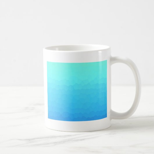 Schöne Dekoration - tiefe Gewässer Kaffeetasse (Rechts)