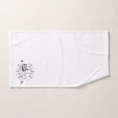 Schöne Dekorative Schwäne und Schmetterlinge Badhandtuch Set (Handtuch)