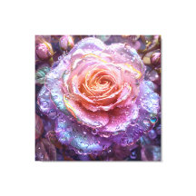 Schöne, detaillierte Rose