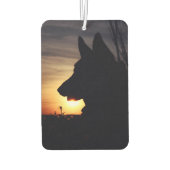 Schöne deutsche Shepherd Car Air Freshener Autolufterfrischer (Rückseite)
