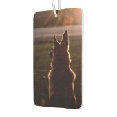 Schöne deutsche Shepherd Car Air Freshener Autolufterfrischer (Links)