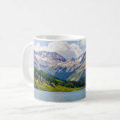Schöne Déver-Landschaft Coffee Tasse (Vorderseite Links)