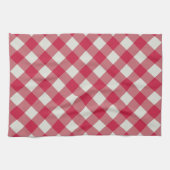 Schöne Diamant-Gingham-Muster-Tea-Towel Geschirrtuch (Horizontal)