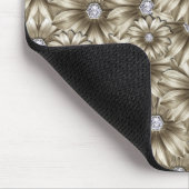 Schöne Diamond-Blume Mousepad (Ecke)