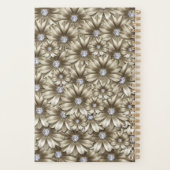 Schöne Diamond-Blume - Planer (Rückseite)