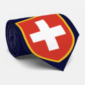 Schöne die Schweiz-Flagge - Mantel-Arm Krawatte (Gerollt)