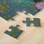 Schöne digitale Malerei farbenfrohe gemischte Blum Puzzle (Seite)