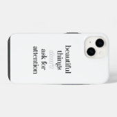 Schöne Dinge iPhone-Hülle iPhone Hülle (Rückseite (Horizontal))