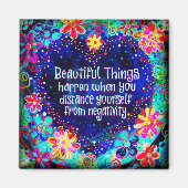 Schöne Dinge passieren Magnet (Vorne)