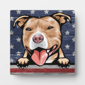 Schöne Dogs Plaque Fotoplatte (Vorderseite)