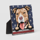 Schöne Dogs Plaque Fotoplatte (Vorderseite)