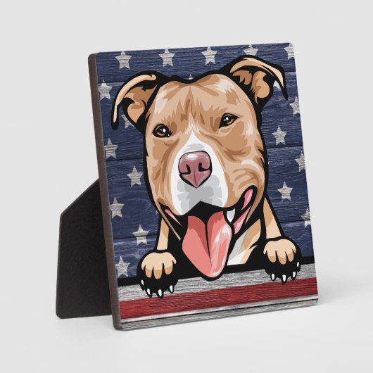 Schöne Dogs Plaque Fotoplatte (Vorderseite)