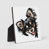 Schöne Dogs Plaque Fotoplatte (Vorderseite)