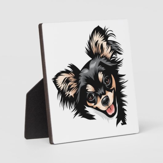 Schöne Dogs Plaque Fotoplatte (Vorderseite)