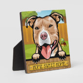 Schöne Dogs Plaques Fotoplatte (Vorderseite)