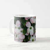 Schöne Dogwood-Blume Tasse (Vorderseite Links)