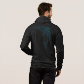 Schöne Dolphin Hoodie (Schwarz voll)
