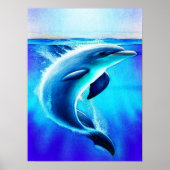 Schöne Dolphin Poster (Vorne)