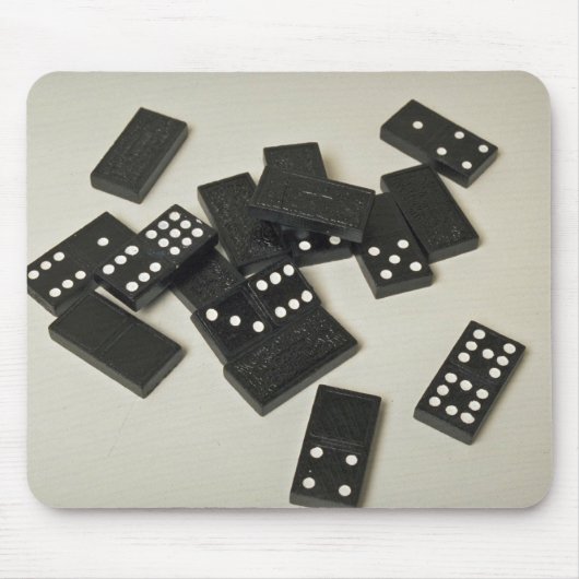 Schöne Dominos Mousepad (Vorne)