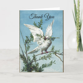 Schöne Dove Holiday Dankeschön Card Dankeskarte
