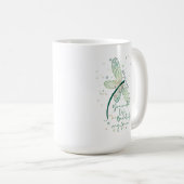 Schöne Drachenfliege - Sie machen das Leben zu ein Kaffeetasse (VorderseiteRechts)