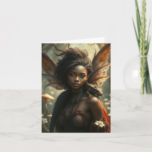 Schöne Drachenkarte Feiertagskarte (Vorderseite)