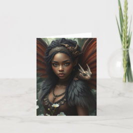 Schöne Drachenkarte Feiertagskarte