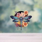 Schöne Dragonfly Acrylschild (Neutral)