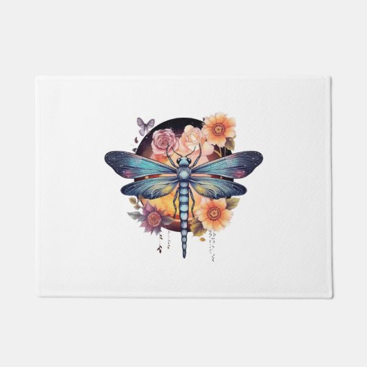 Schöne Dragonfly Fußmatte (Vorderseite)
