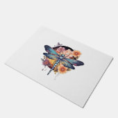 Schöne Dragonfly Fußmatte (Schrägansicht)