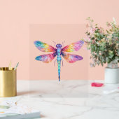 Schöne Dragonfly Kiss Heaven Insecke Lover Acrylschild (Hochzeit)