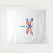 Schöne Dragonfly Kiss Heaven Insecke Lover Wandteppich (Vorderseite (Horizontal))