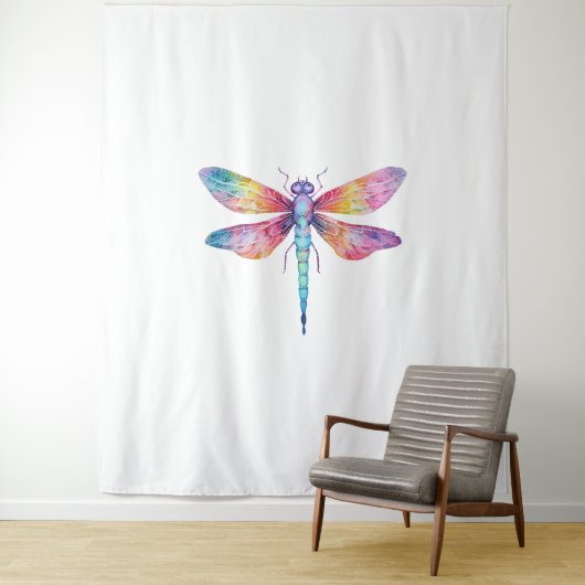 Schöne Dragonfly Kiss Heaven Insecke Lover Wandteppich (Beispiel)