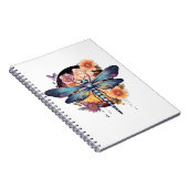 Schöne Dragonfly Notizblock (Rechte Seite)