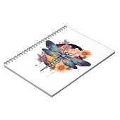 Schöne Dragonfly Notizblock (Linke Seite)