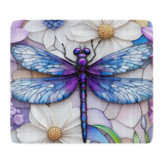 Schöne Dragonfly Schneidebrett (Vorderseite)