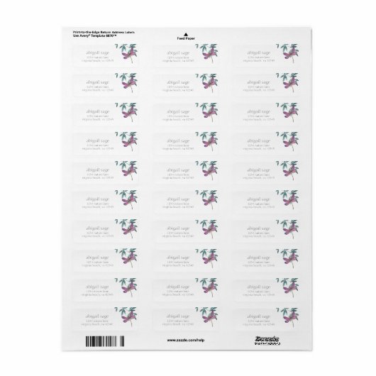 Schöne Dragonfly und Grüne Adresse (Vorne)