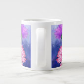 Schöne Drei-Farben-Gerberas - Ausgezeichnete Zeich Jumbo-Tasse (Rückseite)