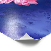 Schöne Drei-Farben-Gerberas - Zeichnend Kunst Fotodruck (Ecke)